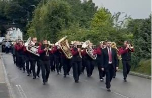 The GUS Band on the march, Bugle